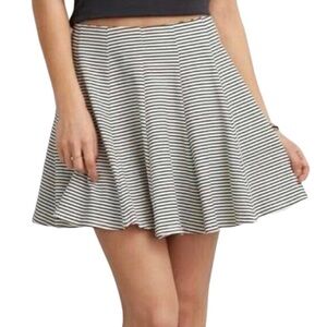 American Eagle Striped Skater Skirt